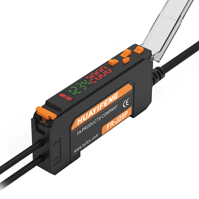 Low-cost digital fiber optic sensor for high-speed detection of industrial automation