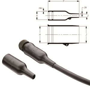 ปลอกหุ้มสายไฟรถยนต์ <span class=keywords><strong>202K132</strong></span> ยี่ห้อเรย์เคิม แบบหดด้วยความร้อน สำหรับป้องกันและฉนวน  ชนิดพิเศษสำหรับการต่อสาย - Product Image 1