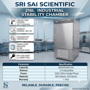 Chambre de stabilisation industrielle 216L, contrôle PID par microprocesseur, intérieur en acier inoxydable 304 - Product Image 1