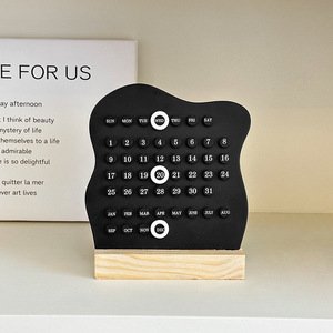 Nouveau Calendrier Créatif Simple et Tendance pour Décoration de Salon, Chambre ou <span class=keywords><strong>Chevet</strong></span> – Ornement de Bureau Moderne - Product Image 5