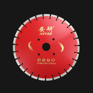 Disques de découpe routiers personnalisables OEM 350 400 500 en plastique pour la découpe de dalles de ciment, béton, asphalte, marbre, peinture à chaud pressée - Product Image 1