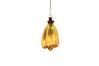 Bestverkochte creatieve handgemaakte glazen fruitserie kerstboomdecoraties antieke imitatie model banaan granaatappel en meer
