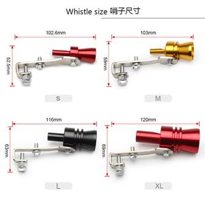 Nouveau sifflet universel SAIFENG en alliage d'aluminium, simulateur de pot d'échappement, simulateur de rugissement de voiture et de moto, installation facile - Product Image 3