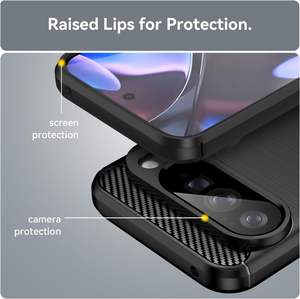 <span class=keywords><strong>เคส</strong></span>โทรศัพท์มือถือ TPU คาร์บอนไฟเบอร์สุดหรูสำหรับ Google Pixel 10 Pro XL 9 8 Slim <span class=keywords><strong>เคส</strong></span>โทรศัพท์มือถือแบบยืดหยุ่น - Product Image 2