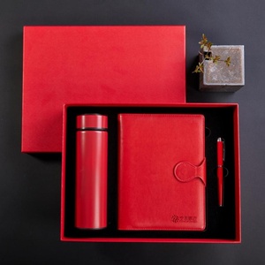 Cuaderno de Piel Sintética A5 de Alta Calidad y Juego de Bolígrafos, Agenda de Negocios con Logotipo Personalizado, Cuaderno Promocional - Product Image 4