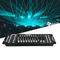 Controlador DMX512 Igreslite Mini para Iluminación de Escenario, Iluminación LED RGB de 192 Canales, Cabeza Móvil Programable para Discoteca