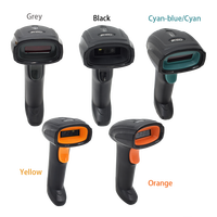 Scanner de codes-barres 2D sans fil OEM le plus vendu, image CMOS, récepteur USB 2.4G pour supermarché
