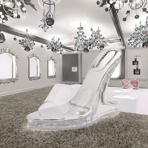 Nuevas Sandalias de Plataforma de PVC Ligeras con Punta Abierta y Tacón de Cuña Ultra Alto para el Verano - Product Image 2