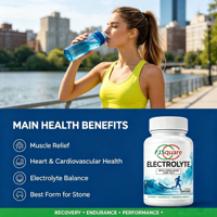 Capsules de suppléments d'électrolytes pour boissons énergisantes personnalisées, supplément nutritionnel sportif, électrolyte