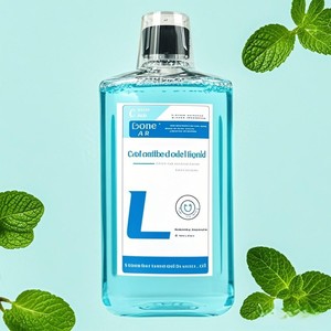 ISO-zertifiziertes Mundwasser mit 500ml oraler anti bakterieller Lösung und Temperatur formel zur Erfrischung des Atems, der 99,9% Bakterien tötet - Product Image 2