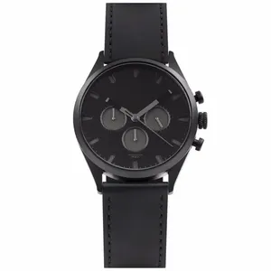 2018 odm noir maille bracelet chronographe no name montre <span class=keywords><strong>chrono</strong></span> hommes - Product Image 1