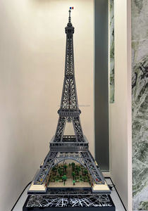 Titanic ICONSS LOGOS TECHNICS LE GO Blocs de construction Thème Voitures 1:8 ABS Château Tour Eiffel Seau Jouet Cadeau Vente en gros Série Populaire - Product Image 2