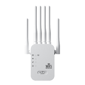 <span class=keywords><strong>Repetidor</strong></span> <span class=keywords><strong>WiFi</strong></span> de Doble Banda de <span class=keywords><strong>Largo</strong></span> <span class=keywords><strong>Alcance</strong></span> de 300Mbps, Extensor de Red Doméstica con Firewall 2.4G 5.8G - Product Image 3