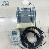 Medidor de Flujo Electromagnético Industrial Digital Remoto con Certificación CE, 4-20MA RS485, para Aguas Residuales y Ríos