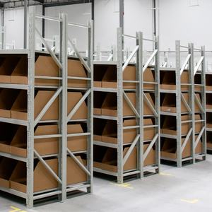 יצרן אורך ארוך טווח אחסון מתכווננת 200 ק "ג פלדה מחסן מדפים - Product Image 5