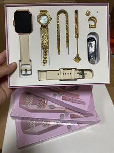 Nuovo <span class=keywords><strong>Smartwatch</strong></span> da <span class=keywords><strong>Donna</strong></span> A58 Plus, Orologio da <span class=keywords><strong>Donna</strong></span> con Collana e Orecchini, Confezione Regalo di Gioielli, <span class=keywords><strong>Smartwatch</strong></span> Femminile - Product Image 4