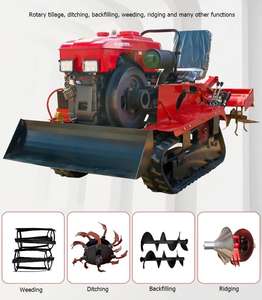 <span class=keywords><strong>Tracteur</strong></span> à chenilles diesel 4x4 BIRUI NEW 25HP avec équipements et accessoires - Product Image 5