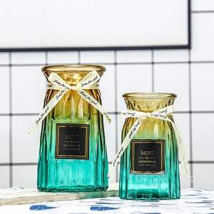 Fábrica producida al por mayor florero de cristal <span class=keywords><strong>para</strong></span> la decoración del hogar - Product Image 5