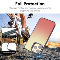 Panneau arrière remplaçable d'impression UV colorée personnalisée en usine pour iPhone 17 étui de téléphone avec blanc magnétique