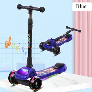 Livraison en Chine vente bon marché <span class=keywords><strong>freestyle</strong></span> pliable tout-terrain 3 roues auto-équilibré vélo <span class=keywords><strong>de</strong></span> sport scooter pour enfants - Product Image 3