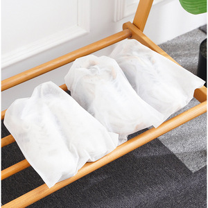 Non-woven <b>shoe</b> drying bag, anti-yellowing <b>shoe</b> bag, dustproof and moisture-proof <b>shoe</b> cover, <b>shoe</b> <b>storage</b> bag, drawstring - Product Image 2