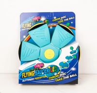 Balle anti-stress déformable, élastique, lumineuse, interactive parent-enfant