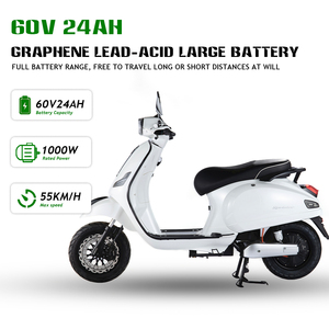 Scooter Eléctrico Retro de 1000W 72V 30AH con Doble Freno de Disco Hidráulico, TCS, NFC, Alarma Remota, Fabricante OEM, 3 Años de Garantía, CE - Product Image 2