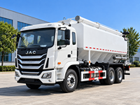 Camion de transport de nourriture en vrac JAC, grande capacité pour le bétail, la volaille et la livraison de céréales pour l'alimentation des poulets