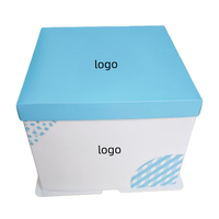 Boîte à gâteau au design fantaisie, prix usine XF, OEM, avec fenêtre transparente en PVC, directement du fabricant, boîte en carton rigide pour desserts, boîte cadeau