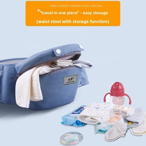 Porte-bébé multifonctionnel avec siège de hanche et rangement pour bébés de 0 à 6 mois, capacité de charge de 20 kg - Product Image 4