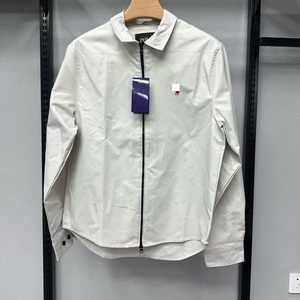 Camisa Casual de Alta Calidad para Hombre, con Microetiqueta Bordada, Corte Holgado, Tela de Velour, Cierre de Cremallera, Ecológica, Tallas Disponibles: XL a 6XL - Product Image 6