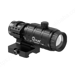 Loupe CVLIFE 3X avec combo point rouge en aluminium à montage latéral - Product Image 2