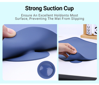 Nouveaux produits personnalisés : Tapis de table en silicone pour bébés et tout-petits, tapis d'alimentation en silicone à ventouse pour bébé, tapis de table en silicone pour bébé
