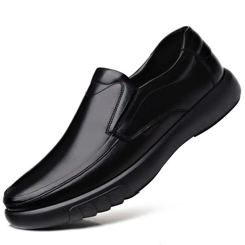 Comfortable Business Formal Dress Shoes Casual Outdoor PU Leather Men Driving Shoes