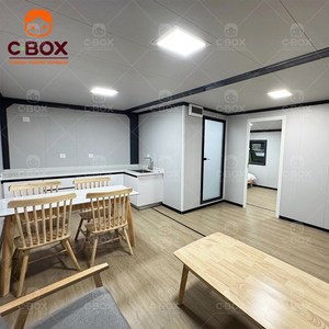 Cbox Prefab, Vivienda Temporal de 20 pies, Taller Modular, Soluciones para Oficina en Casa, Diseño Moderno, Villa Exterior, Casa Contenedor Expandible - Product Image 4