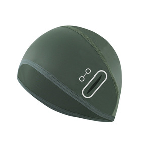 Casquette de cyclisme d'été en nylon et soie glacée pour hommes, respirante, avec doublure, pour sports de plein air, couleur unie - Product Image 4
