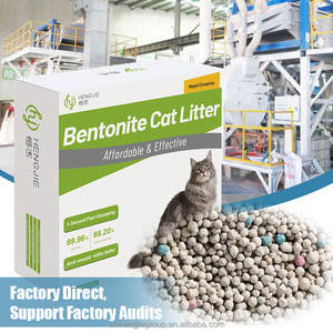 Litière pour chat en bentonite super blanche, écologique, biodégradable, sans poussière, hautement absorbante, vente en gros <span class=keywords><strong>d</strong></span>'usine - Product Image 3