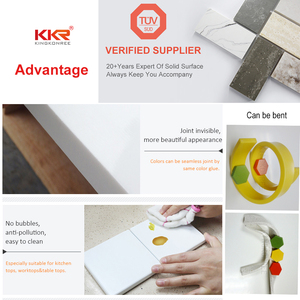 Da cucina in acrilico superficie solida controsoffitti <span class=keywords><strong>bianco</strong></span> da cucina isola cucina piani <span class=keywords><strong>di</strong></span> <span class=keywords><strong>lavoro</strong></span> - Product Image 5