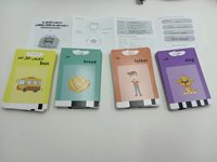 Cartes Flash Parlantes OEM pour Maternelle, Jeux de Mémoire Phoniques, Lecteur Arabe pour Bébés 2-6 Ans, Jouet Éducatif Précoce