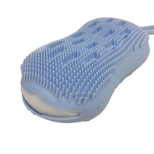 Molle Del <span class=keywords><strong>Silicone</strong></span> spazzola di Pulizia Della Pelle Del Corpo Esfoliante <span class=keywords><strong>Bagno</strong></span> polpa di <span class=keywords><strong>Spugna</strong></span> - Product Image 6