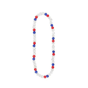 Collana con Catena a Sfera Disco in Argilla Colorata e Strass Glitterati, Resistente all'Ossidazione, Nuova Collezione 2026, Gioielli Hip-hop per Atleti e Star - Product Image 6