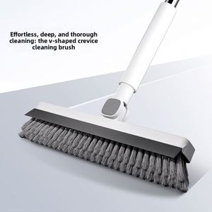 Sobam Plastic Gap <b>Brush</b> Toilet <b>Cleaning</b> <b>Brush</b> with Long Handle No Dead Corners <b>for</b> Bathroom Walls and Floors - Product Image 2