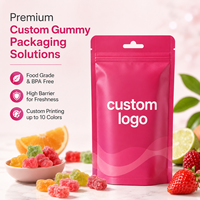 Sacs en Mylar personnalisés imprimés 3,5g, forme unique découpée, forme irrégulière, scellés, anti-odeur, sacs en Mylar spéciaux