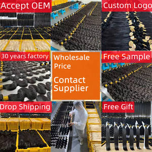 Vente en gros Drop Shipping 100% armure de cheveux humains brésiliens, cheveux brésiliens vierges au Mozambique 613 faisceaux de vague de corps blond - Product Image 6