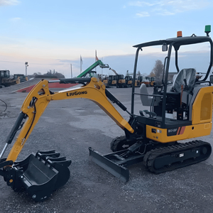 Mini-excavatrice hydraulique robuste 9018F, 1900 kg, excavatrice sur chenilles de 1,8 tonne, petite excavatrice avec moteur Yanmar pour travaux en espace restreint - Product Image 1
