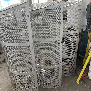 不锈钢丝空气煎烤炉烤肉架烤炉滚筒设计咖啡豆烧烤烹饪花生烤炉篮穿孔 - Product Image 3