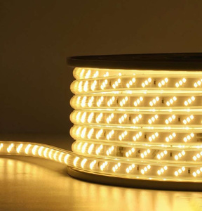 220V High Voltage Wireless <b>LED</b> <b>Strip</b> <b>Light</b> Outdoor <b>Waterproof</b> Ultra Bright Double Row Slanted Triple Row Flexible Tape <b>Light</b> - Product Image 1