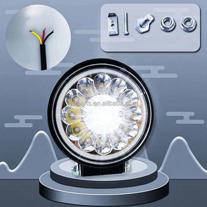 4 pulgadas 130W redondo Super brillante foco <span class=keywords><strong>Led</strong></span> luz de conducción lámpara antiniebla <span class=keywords><strong>para</strong></span> camión Tractor <span class=keywords><strong>remolque</strong></span> - Product Image 4