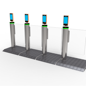 Hot bán đầy đủ tự động tốc độ SWING turnstile an ninh nhanh RFID cổng truy cập cho phòng tập thể dục đầu đọc thẻ hình trụ turnstiles - Product Image 4