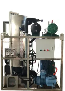 industrielle 2-tonnen-rohr-eis-maschine gewerbe für unternehmen eisrohr-herstellungsmaschine